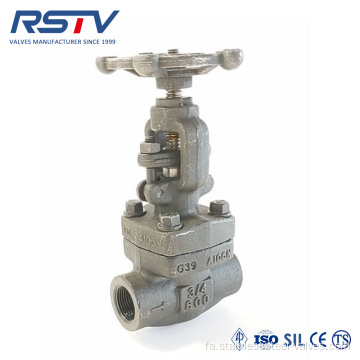 800LB فولاد فورج SW/BW/Screwed Globe Valve